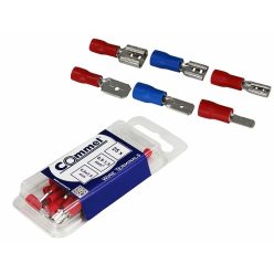   Isolierte Pantoffel - Ärmel, 0,5-1,5 mm2, 2,8 mm, 25 Stück / Packung, COMMEL