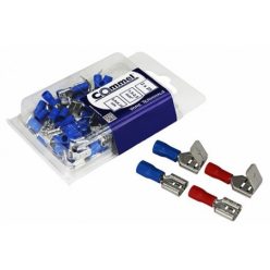   Isolierter Pantoffelzweig-Satz, 1,5-2,5 mm2, 6,3 mm, 25 + 25 Stück / Packung