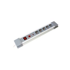 Hosszabbító 5 foglalat túlfeszültség védelemmel 3 m