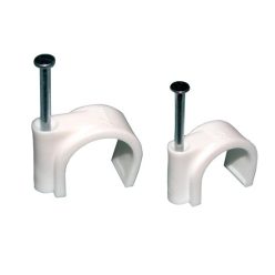   KABELKLEMME KUNSTSTOFF 6MM N-1 + NAGEL SB 40 Stück / Packung