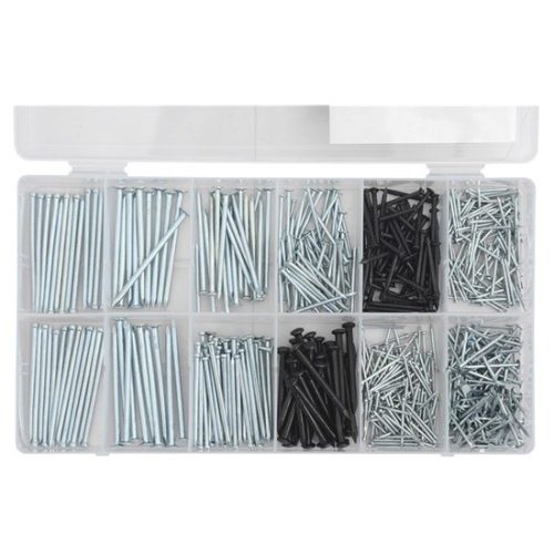 NAGELSET 565 STÜCK (12 TYPEN)