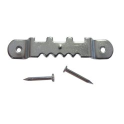   KÉPKERETAKASZTÓ FOGAZOTT 60X8MM +SZEG HORGANYZOTT SB   10 db/csomag