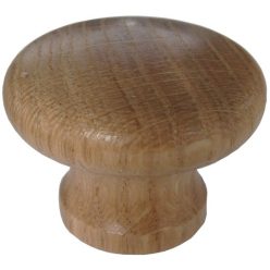 HOLZKNOPF D = 45 EICHE LACKIERT