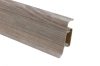 PVC szegő kábelcsatornás homok szürke 2500x52x22mm