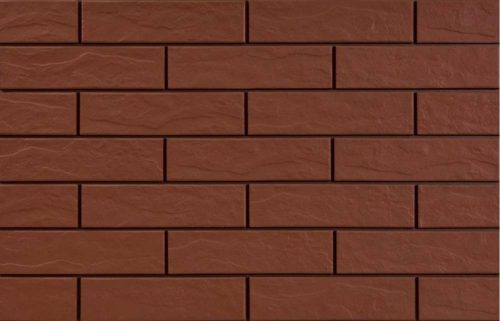 Wandverkleidung, matt, braun, 6,5 x 24,5 cm