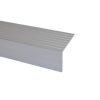 Alumínium profil csavarral, ezüst, 42 x 65 mm, 2,7 m