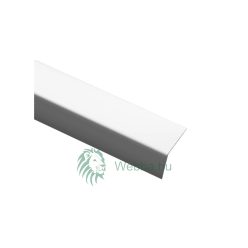 L sarokprofil PVC-ből, fehér, 40 x 40 mm, 2,5 m