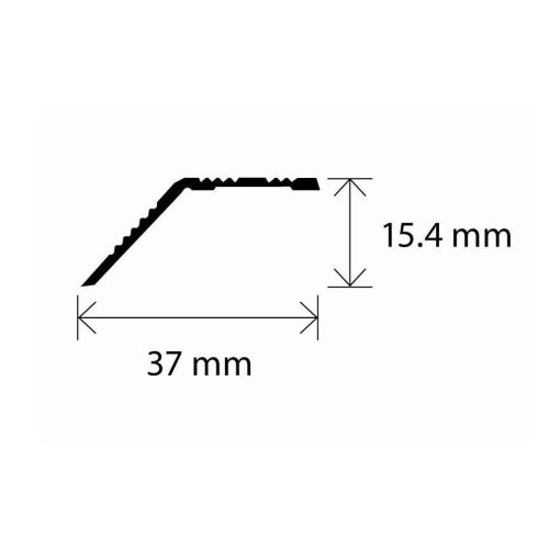 Alumínium profil, bronz 0,9 m