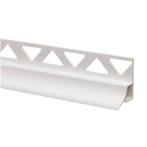 PVC-Inneneckprofil für Badewanne, weiß, 8 x 2500 mm