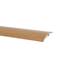   Burkolatváltó, S66 alumínium, szélessége 32 mm, világos tölgy, 270 cm