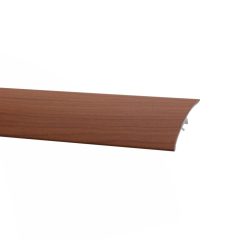 Burkolatváltó, alumínium, szélessége 41 mm, dió, 90 cm