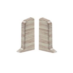   Lábazat vége, bal / jobb, SET 10456-4305, hamu, 52 x 22 mm, 2 db / készlet