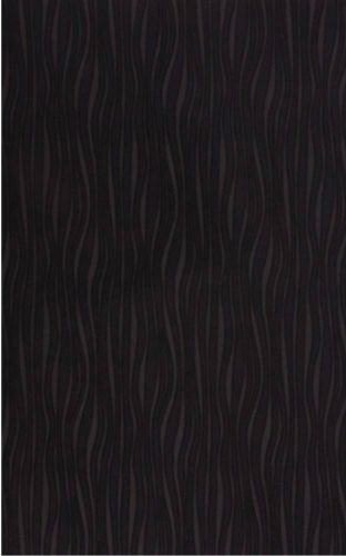Fényes, fekete  fürdőszoba csempe, Wendy 25 x 40 cm