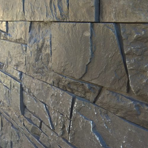 Dekostein, Indoor/Outdoor, Dacia 07, dunkelgrau und schwarz (Karton = 0,8 qm)