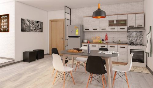 Nevada Dekofliesen, grau 20 x 50 cm