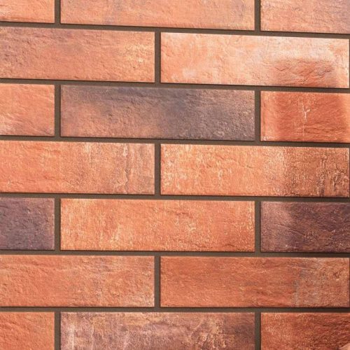 Wandverkleidung Ziegelstein matt, 6,5 x 24,5 cm