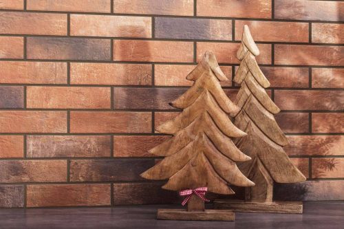 Wandverkleidung Ziegelstein matt, 6,5 x 24,5 cm