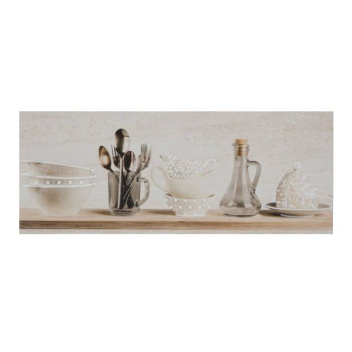 Dekor konyhai csempe, Daino A DV-5319 matt bézs, 20 x 50 cm
