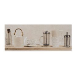   Dekorative Küchenfliesen, Daino B DV-5319 beige matt, 20 x 50 cm