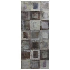   Dekorfliese, Cambridge Gardel (Tango) Grau glänzend 25 x 60 cm