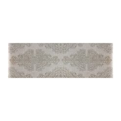 Dekorfliese, dunkelgrau, 25 x 75 cm