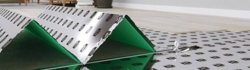 Laminatbodendämmung, Extrudiert, AquaStop Smart, 3 mm, mit Dampfsperre, 5,1 x 1,18 m²