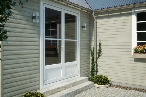 Kültéri lambéria burkolat VOX PVC, szürke tölgy, 3,85 m