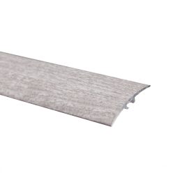   Burkolaváltó, S64 alumínium, szélessége 40 mm, szürke tölgy, 270 cm