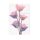 Dekorfliesen Spectra Samira, lila, glänzend, 25 x 50 cm