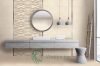 Fürdőszoba/konyha csempe Cesarom, 2051-0189 Reale, matt, kőutánzat, 25 x 50 cm