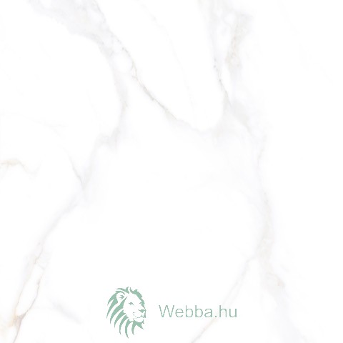 Calacatta külső / belső csempe, fehér, matt, márványutánzat, 60 x 60 cm