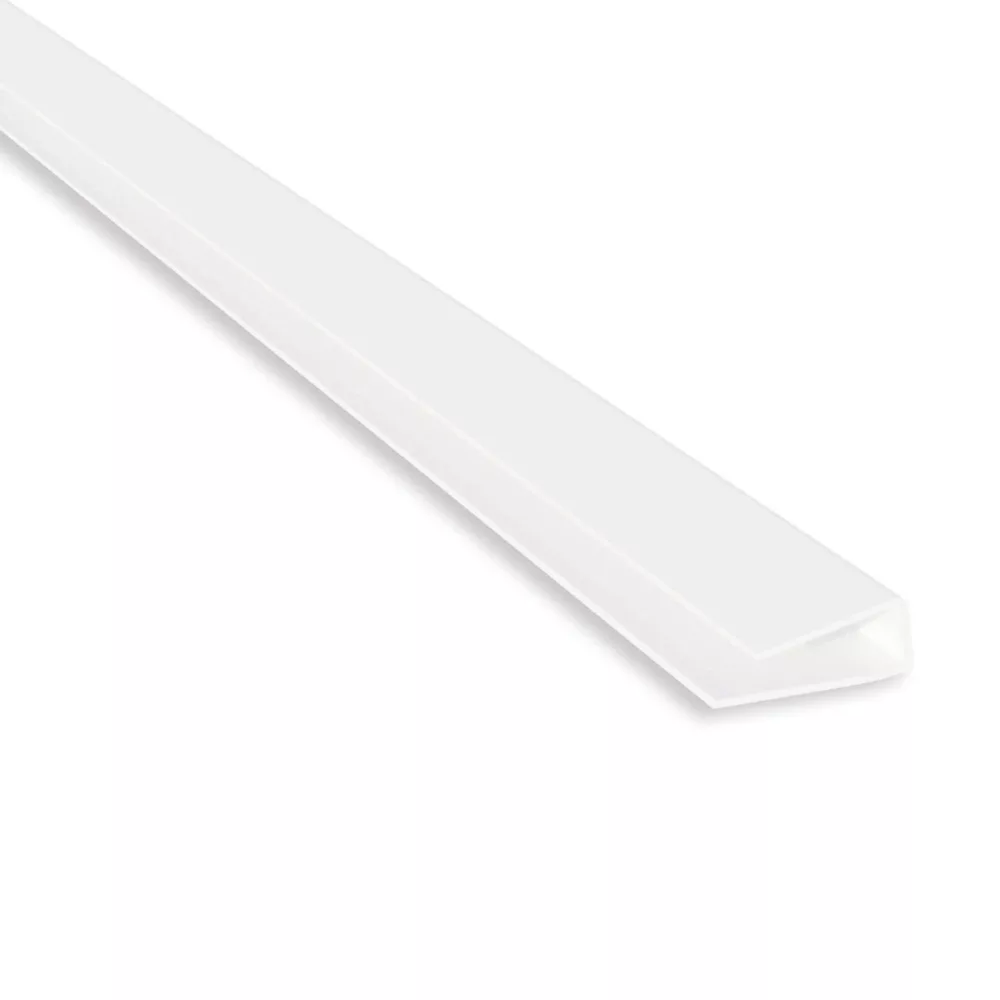 Vilo B2 U profil PVC, fehér, 2,7 m - webba.hu