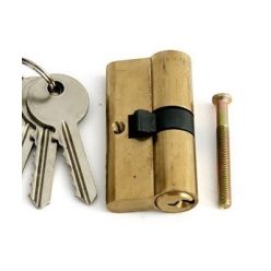 Cilinderbetét 65mm 2 kulcsos