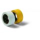 PVC Maske Q 50mmx33m gelb, Abdeckband, PVC, gerippt, gelb