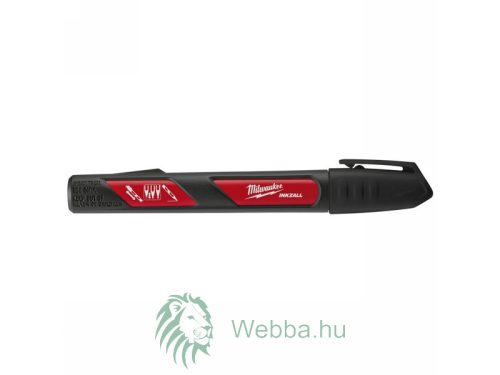 Jelölő filc szelepes fekete MILWAUKEE