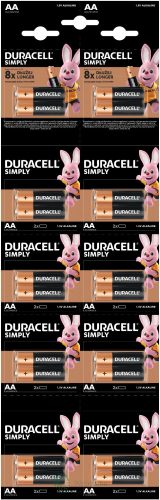 Duracell Alkáln Elem AA 2 cella/csomag