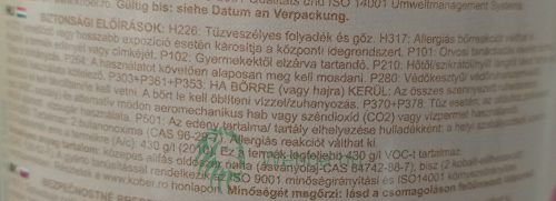 Színtelen kőlakk Köber fényes 0,75L