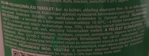 Radiátorfesték, Akril, Köber Ecolux, beltér / kültér, fehér, V82101-C, 0,75 L