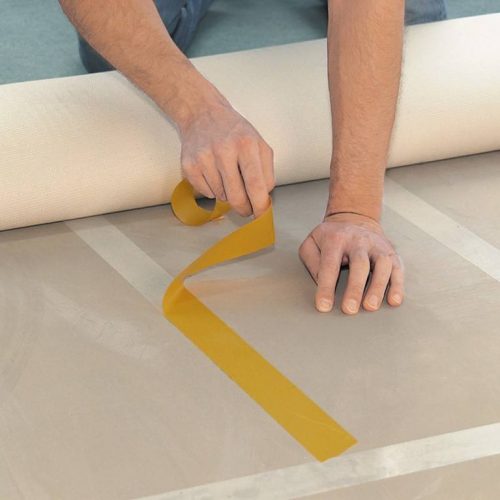 Doppelklebeband zur Befestigung, 10m x 50 mm