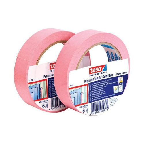 Abdeckband, rosa, für den Innenbereich, 50m x 30 mm