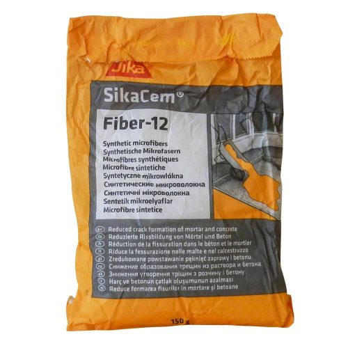 Polypropylenfasern für Mörtel und Beton, Sika 12, weiß, innen / außen, 600 gr