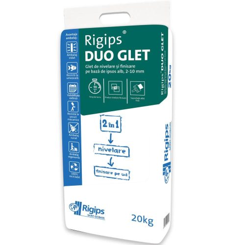 Glett, Indoor, Rigips DuoGlett, 20 kg