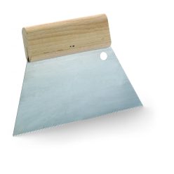 Arm C1 18cm, gezahnter Spatel, rostfrei