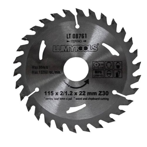 Kreissägeblatt 115 / 22mm 24 Zähne Hoteche (für Kreissäge)