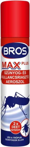 Bros Szúnyog- és Kullancsriasztó Aeroszol MAX 90ml