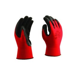 PIROS LATEX KESZTYŰ TENYÉRMÁRTÁSAL 11-ES