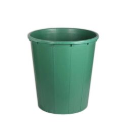 Műanyag hordó, fedél nélkül, 300 liter, zöld 88 cm