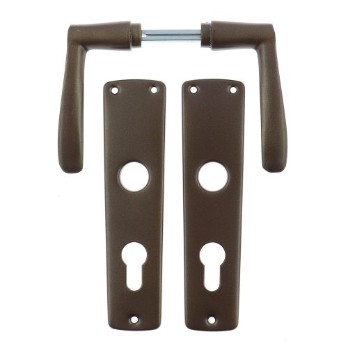Ajtókilincs, barna, 230 x 100 x 50 mm