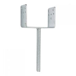 Säulenhalterung mit 151 x 60 x 102 mm Stange