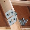 Dachbodenauffahrt, Holz + Spanplatte, versenkbar, 60 x 110 x 280 cm